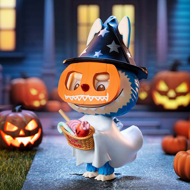 LABUBU Trick or Treater Figure Hanging Card