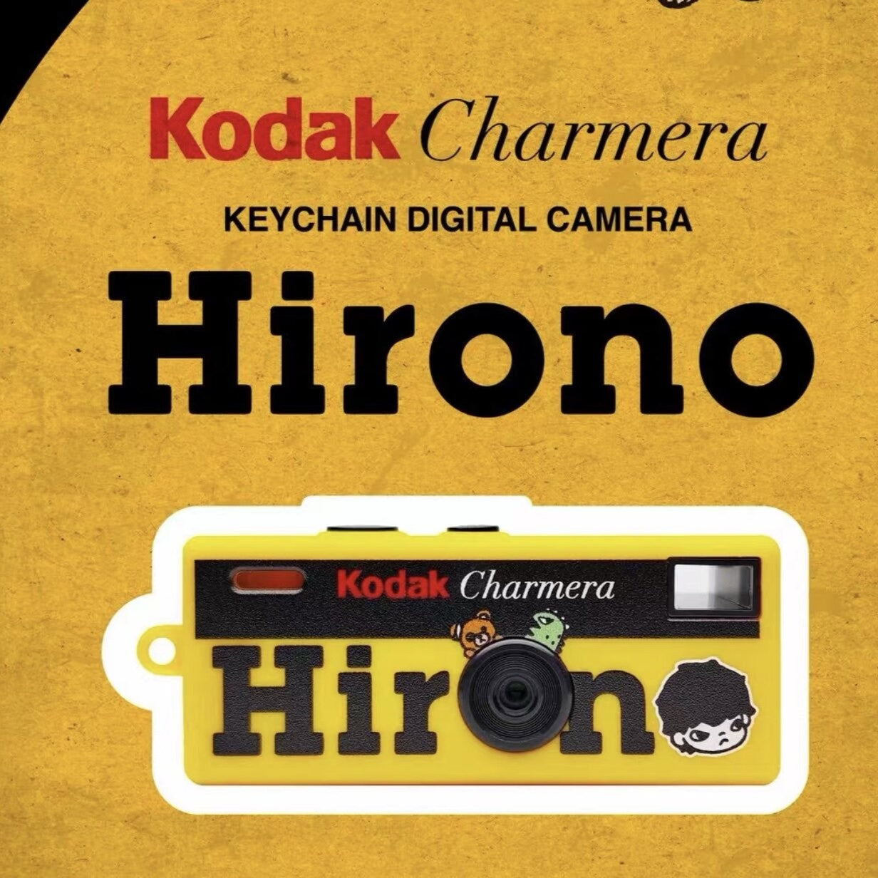 Hirono × Kodak Charmera Keychain Digital Camera