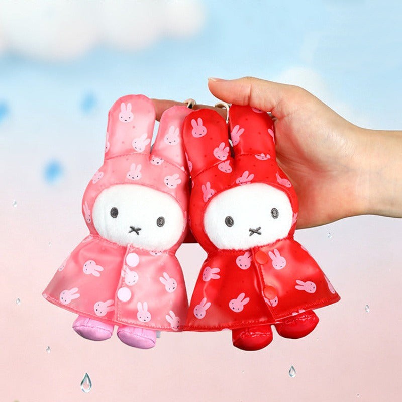 Miffy Raincoat Series Plush Pendant Blind Box
