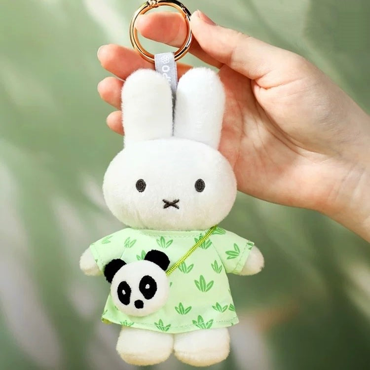VIPO Miffy Panda Series/Hug Series Plush Pendant Miffy Outing Series
