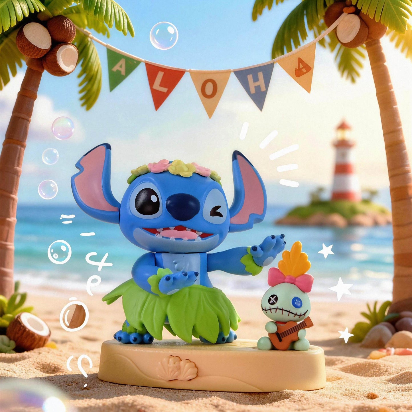 KFC Stitch x Lilo & Stitch collaboration Figures, Plush Crossbody Bag