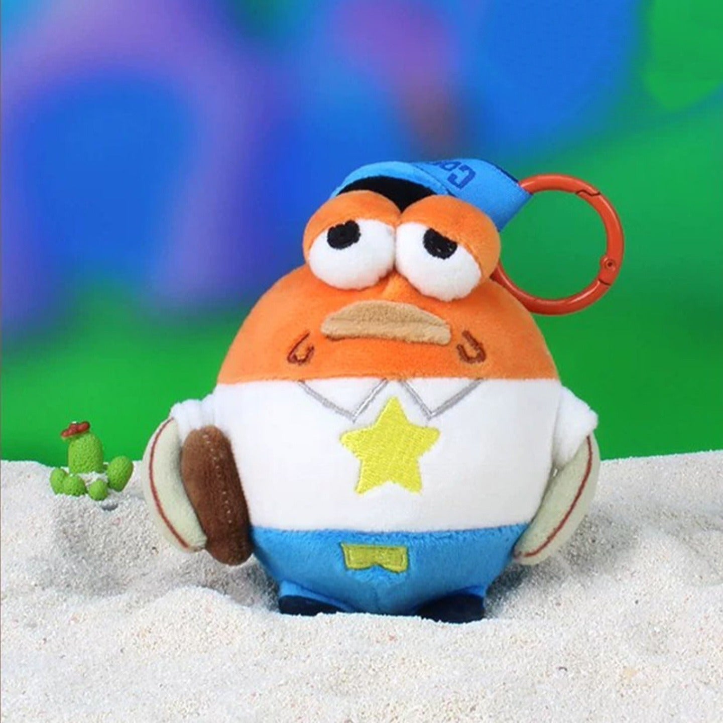 SpongeBob SquarePants Bikini Bottom Chubby Fish Series Plush Pendant Blind Box