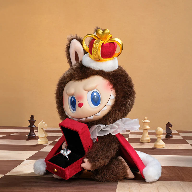Tarjeta colgante de peluche de vinilo de la serie Let's Checkmate de THE MONSTERS LABUBU 