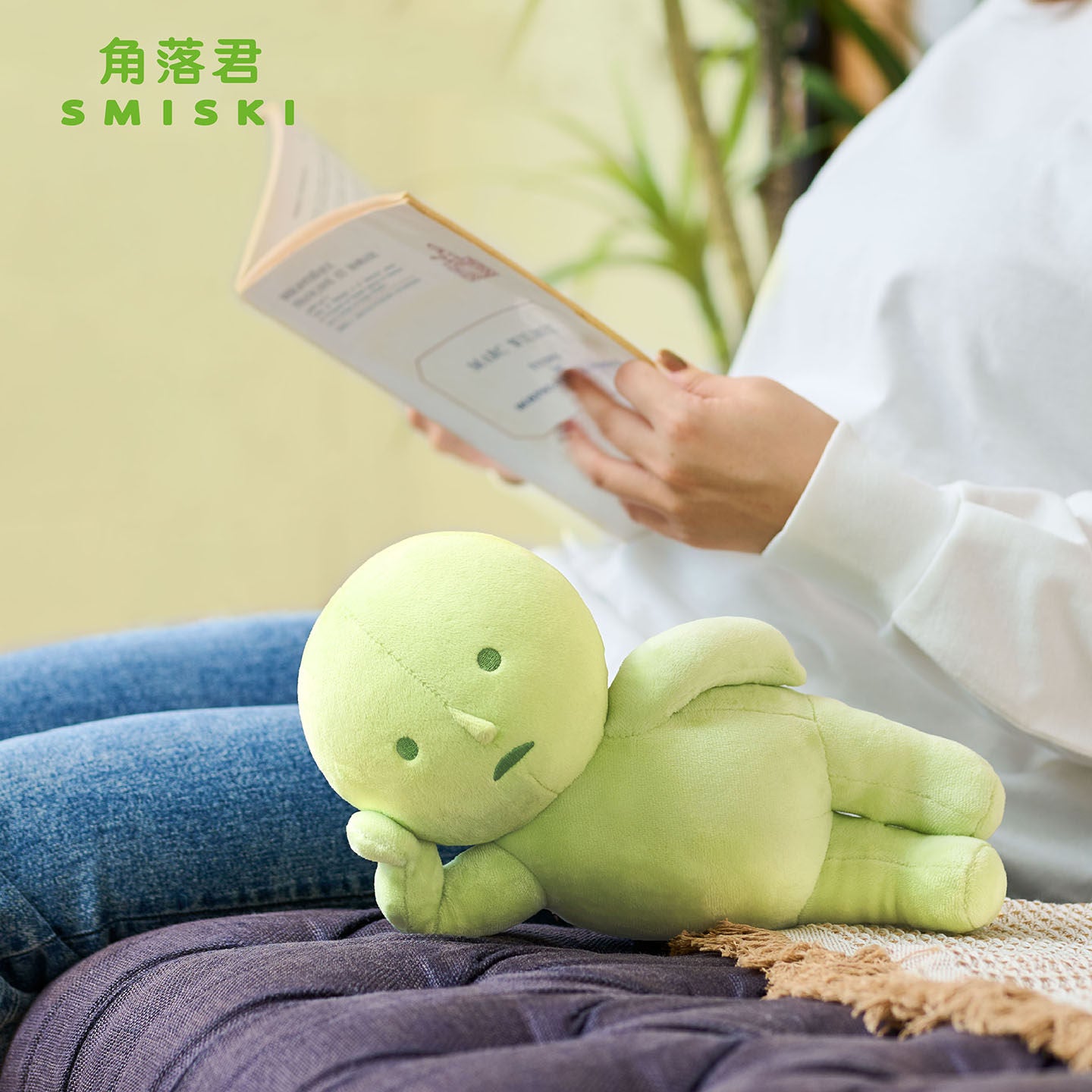 SMISKI Plush Doll Sleeping Pillows Ornaments Figures
