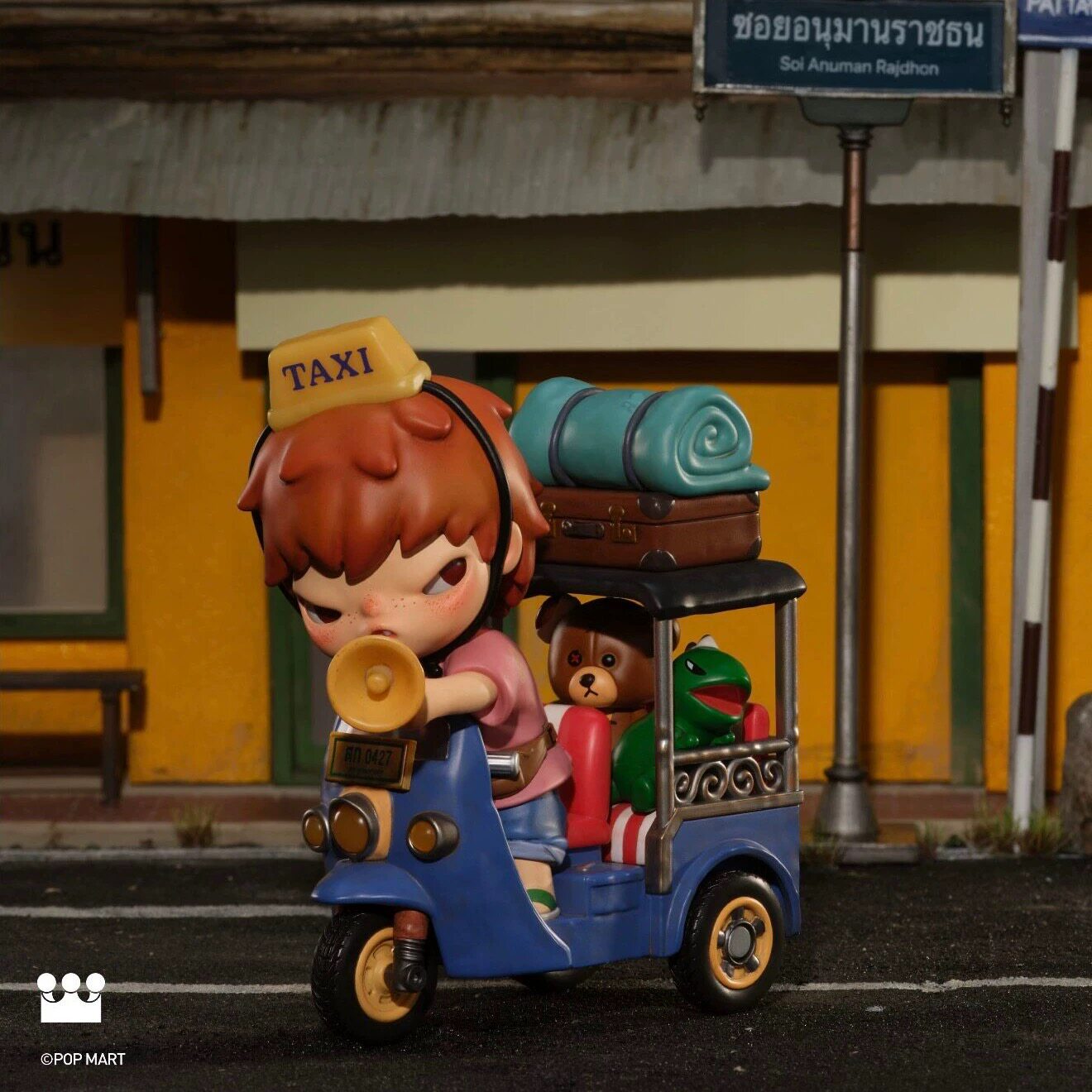 POP MART Hirono Tuk-Tuk Figure SEA Exclusive
