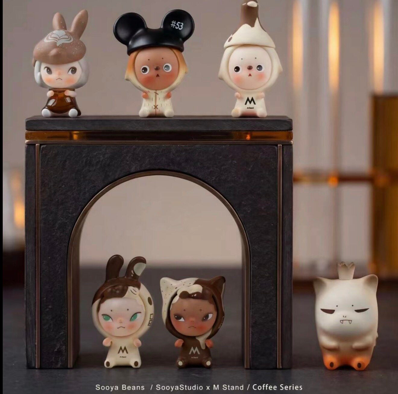 Sooya x M Stand Mini Bean Figures