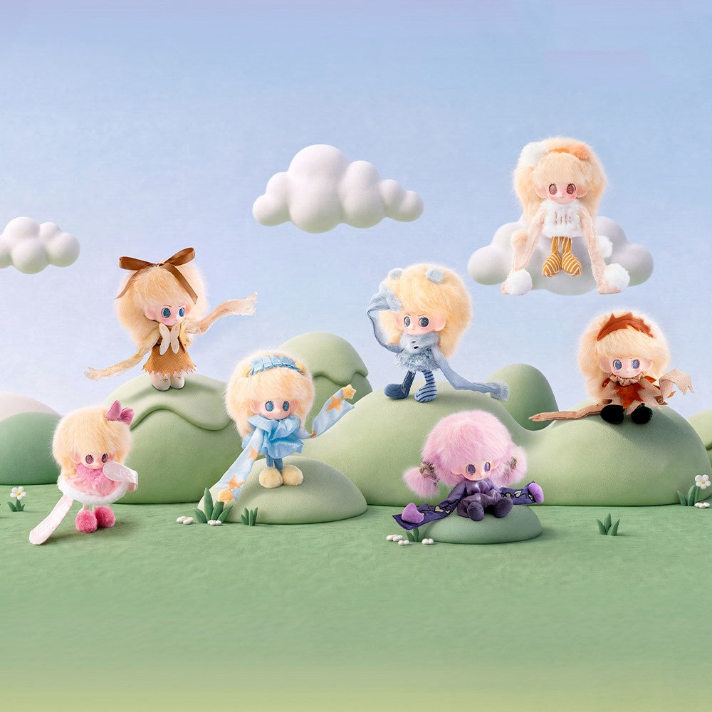 Fluffy Lili Embrace a Corner of The World Series Plush Pendant Blind Box