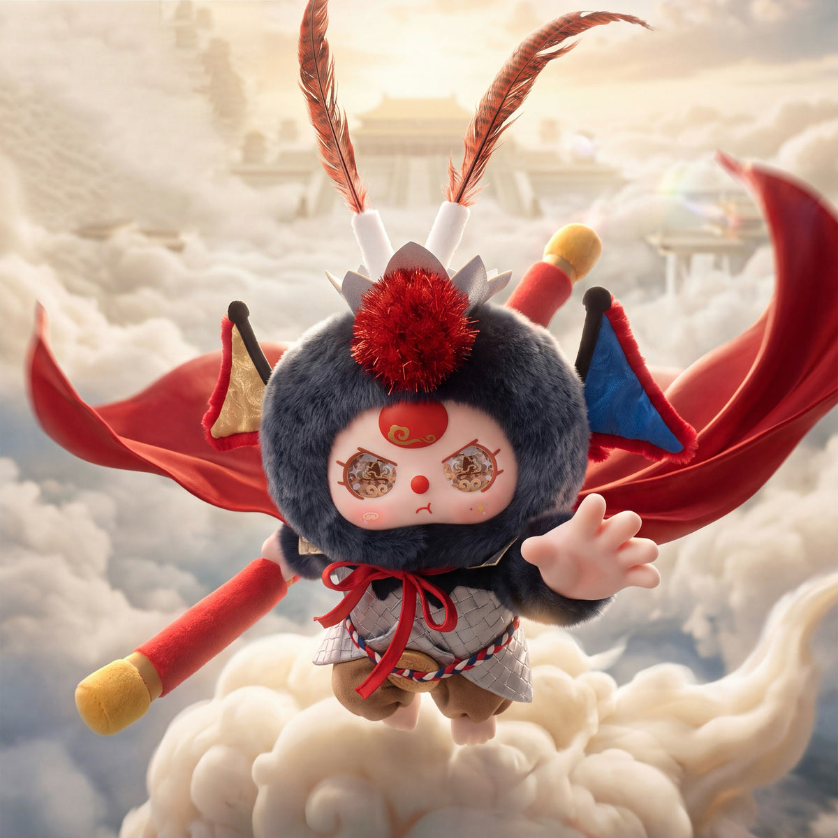 Baby Three The Monkey King Series Plush Doll