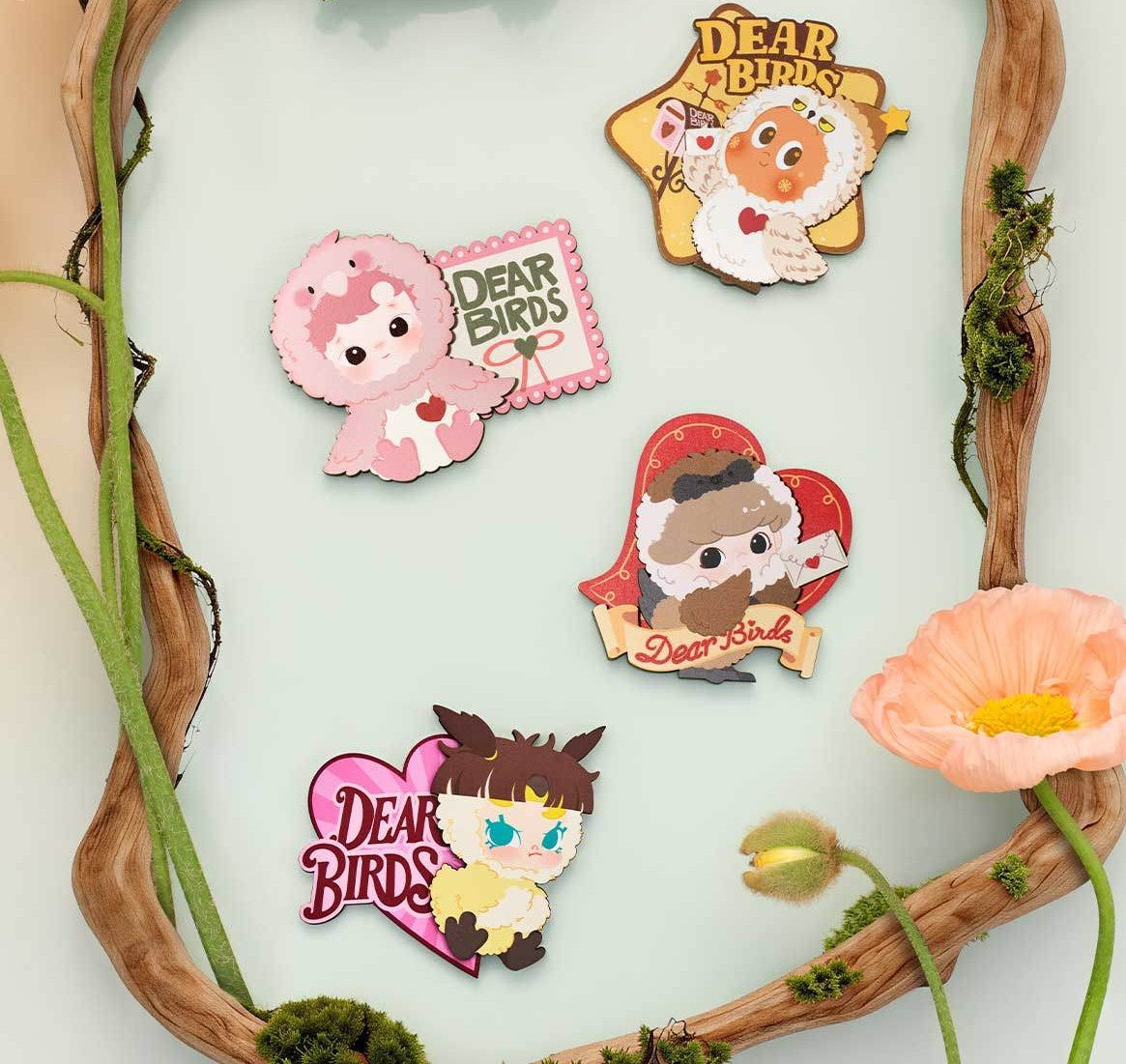 POP MART Dear Birds Series-Fridge Magnet Blind Box