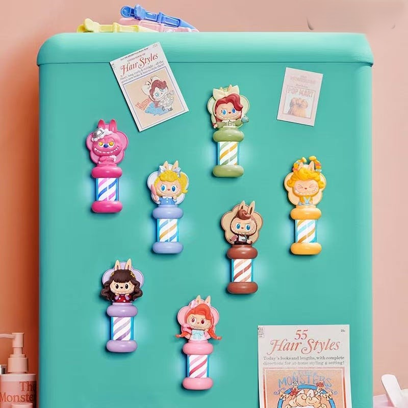 POP MART The Monsters Hair Salon Series Glowing Fridge Magnet Blind Box (PRE-ORDER)