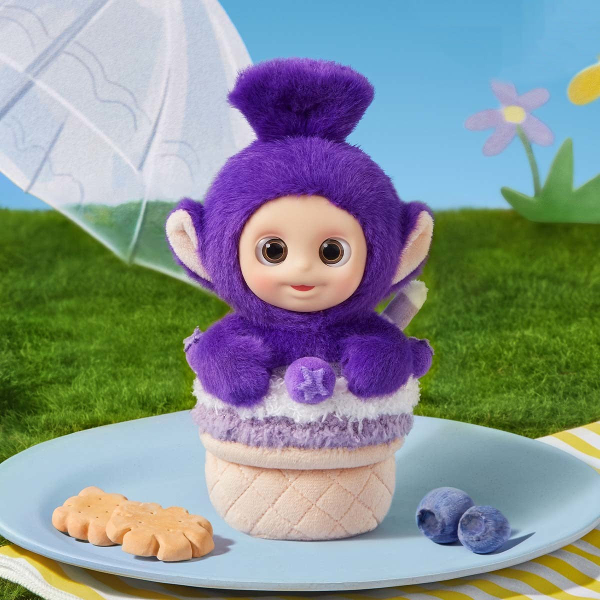 POP MART Teletubbies Afternoon Tea Diary Series Vinyl Plush Pendant Blind Box (PRE-ORDER)