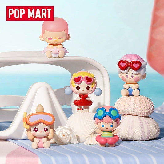 POP MART POP BEAN Island Vacation Series Mini Figures Blind Box