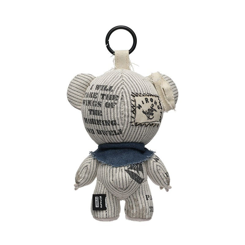POP MART Hirono Freedom Island Series Plush Doll Hanging Card UK Exclusive
