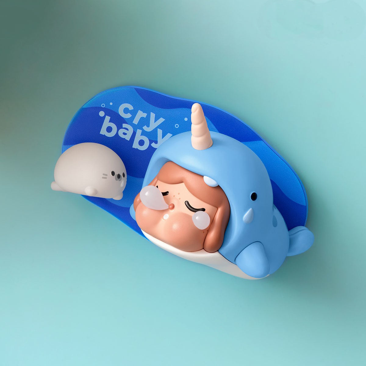 POP MART CRYBABY Cry Me an Ocean Series Fridge Magnet Blind Box