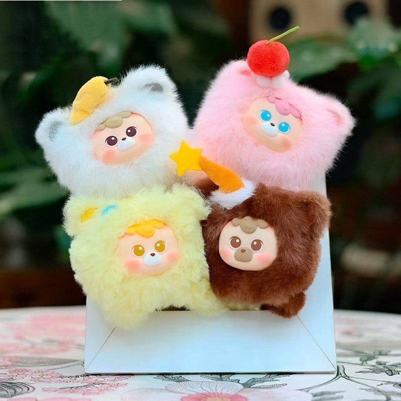 Diudiu baby & Tangle Marshmallow Bear Series Sensory Fidget Toy, Cimmy  Fluffy Bunny Plush Pendant, Twist Sensory Puzzle for ADHD, Anxiety & Stress‑Relief Hand Toy