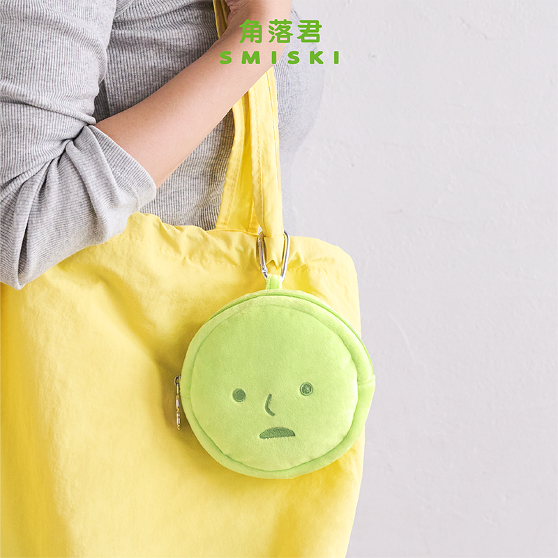 SMISKI Plush Pendant Brooch Clothing Accessories Storage Bag
