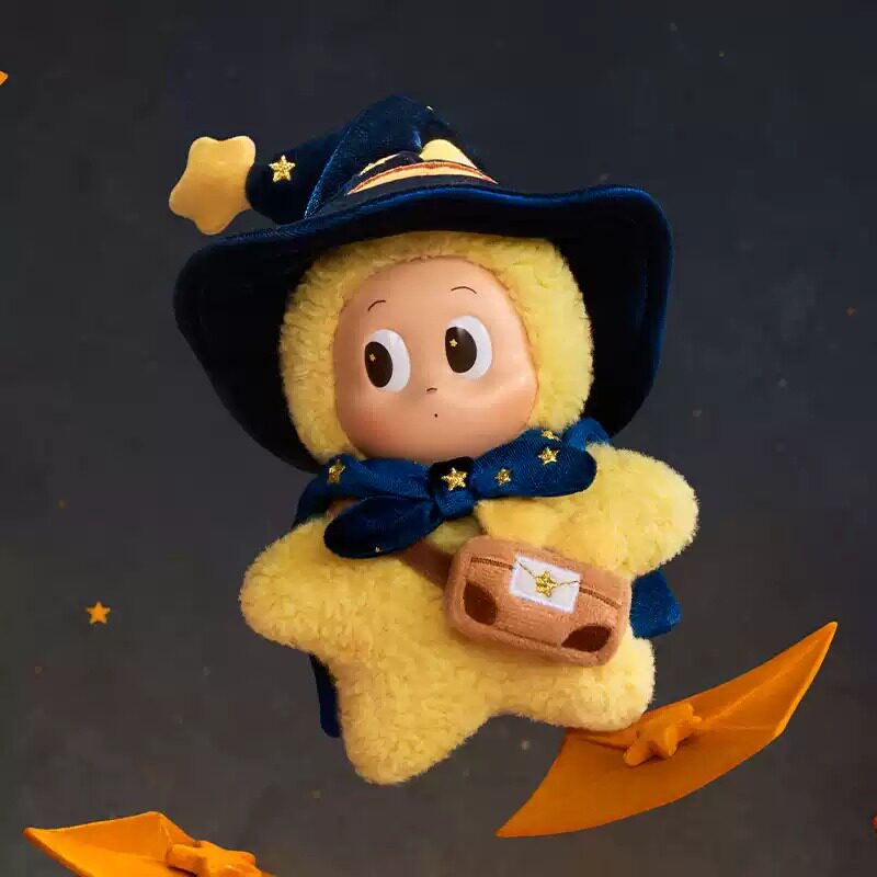 POP MART Twinkle Classic Series Messenger Star Vinyl Plush Pendant Hanging Card