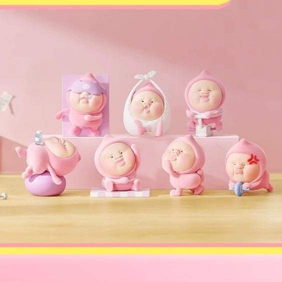 Kobito Dukan Sports Series Kobitos Peach Gym Challenge Series Vinyl Figure Blind Box