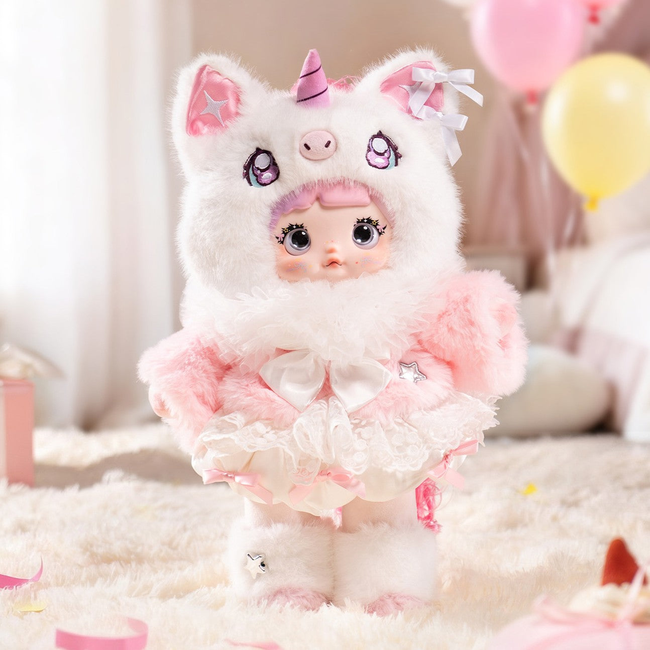 Nommi 3rd Birthday Dreamy Journey Series 400% Limited Plush Doll Hanging Card