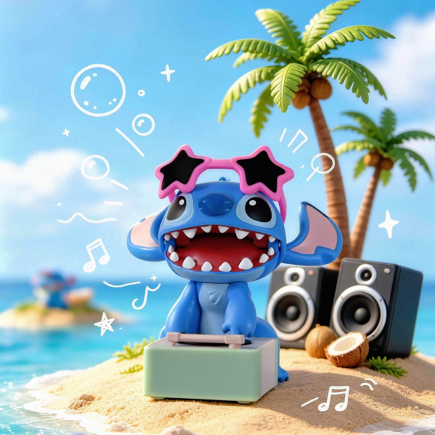 KFC Stitch x Lilo & Stitch collaboration Figures, Plush Crossbody Bag