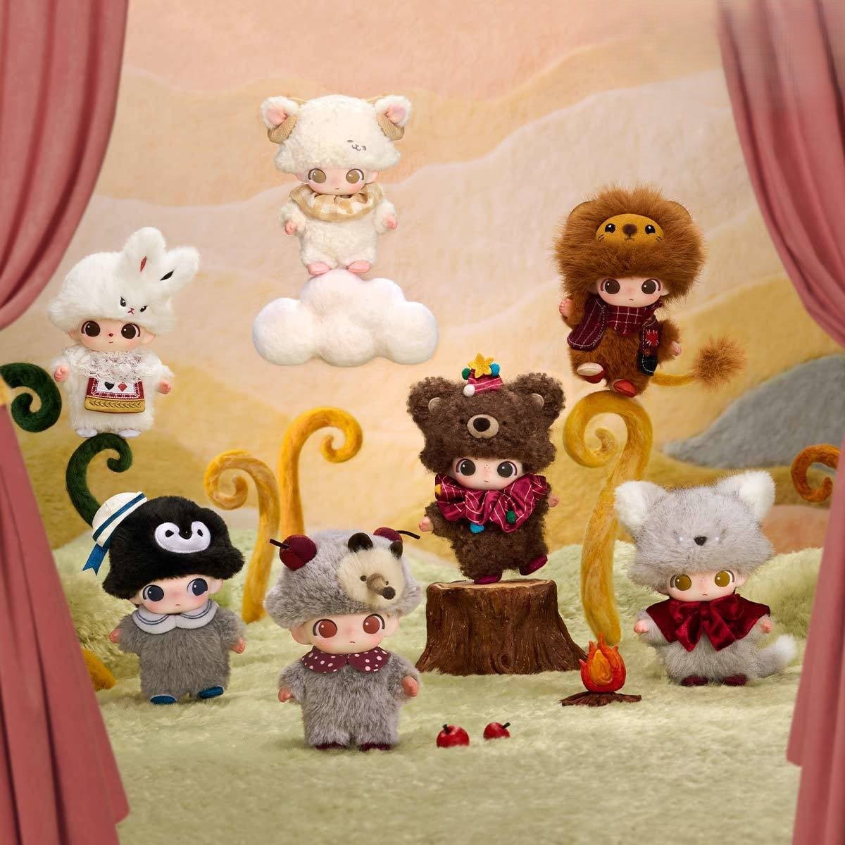 POP MART DIMOO The Secret Theatre Club Series Vinyl Plush Pendant Blind Box