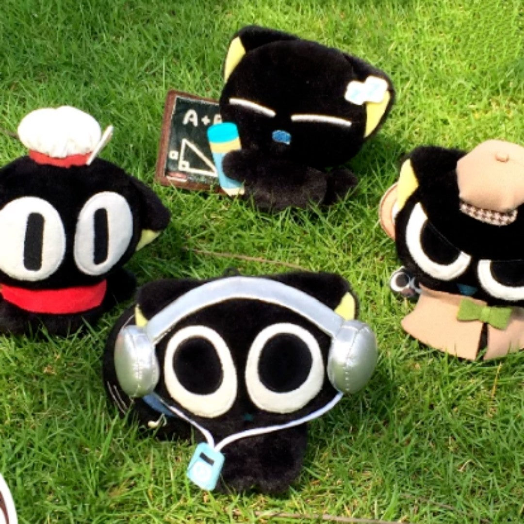 The Legend of Luo Xiaohei Cat Career Files Series Plush Pendant Blind Box