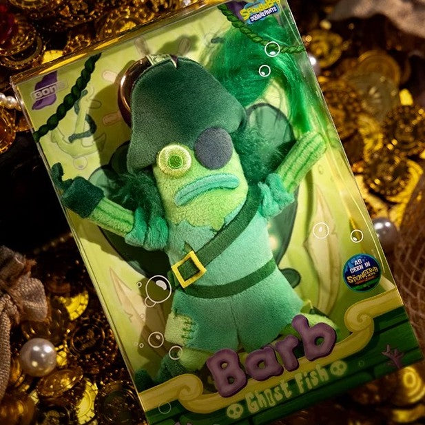 POP MART Bikini Bottom Buddies - Ghost Fish Series Plush Pendant
