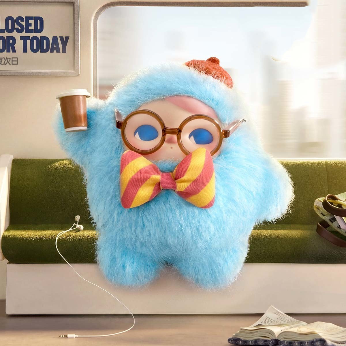 POP MART PUCKY Closed for Today Series Vinyl Plush Pendant Blind Box (PRE-ORDER)