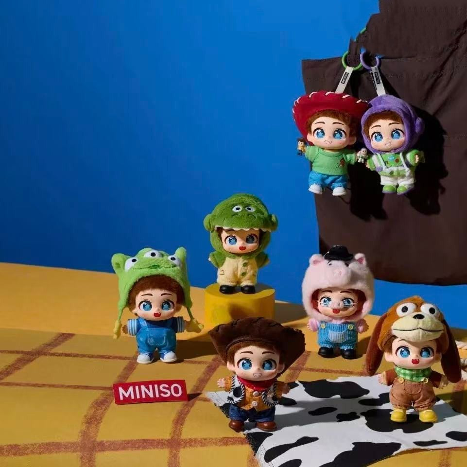 DSN Pixar Toy Story Andy’s Childhood Bond Series Vinyl Plush Keychain Blind Box