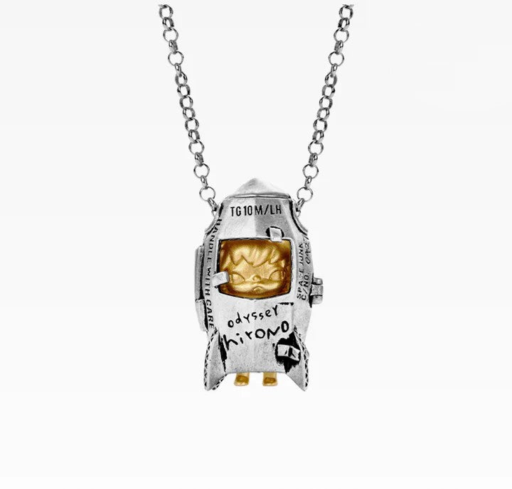 POPOP Jewelry Hirono Vintage Rocket Necklace