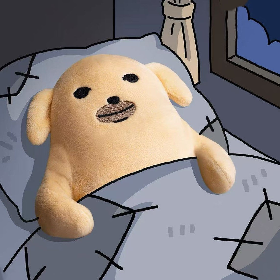 GONG Nudaeng The Meh Series Action Plush Doll