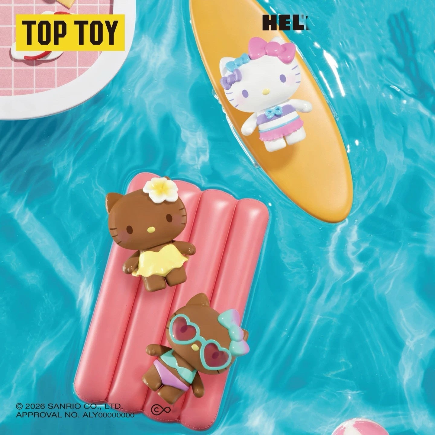 SANRI0 HK Swimsuit Party Series MINI Beans Blind Box