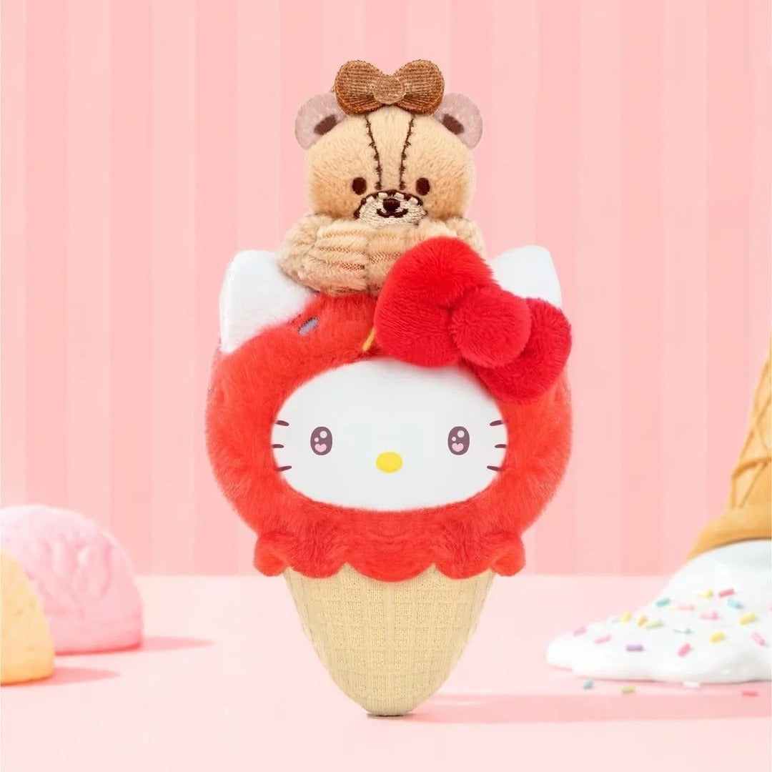 SANRI0 characters Little Ice Cream Cone Series Plush Pendant Blind Box