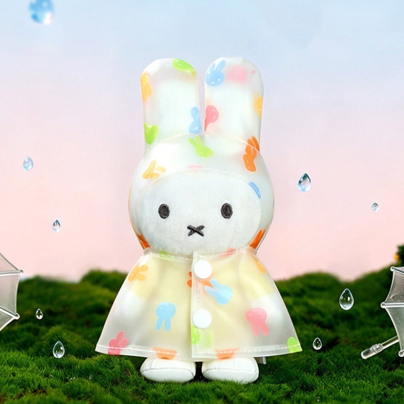 Miffy Raincoat Series Plush Pendant Blind Box