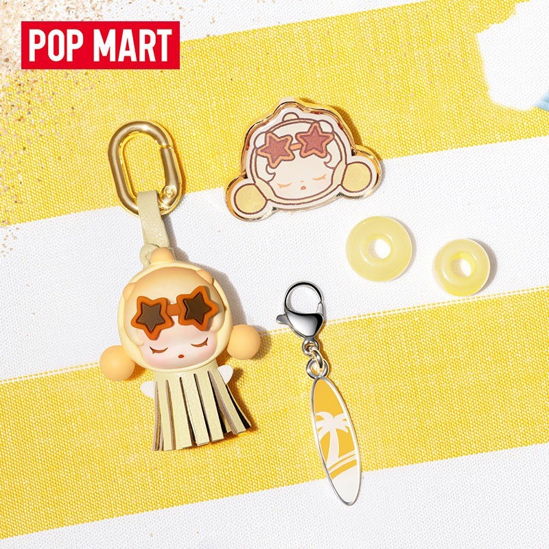 POP MART POP BEAN Island Vacation Series Decorative Charm Blind Box (PRE-ORDER)