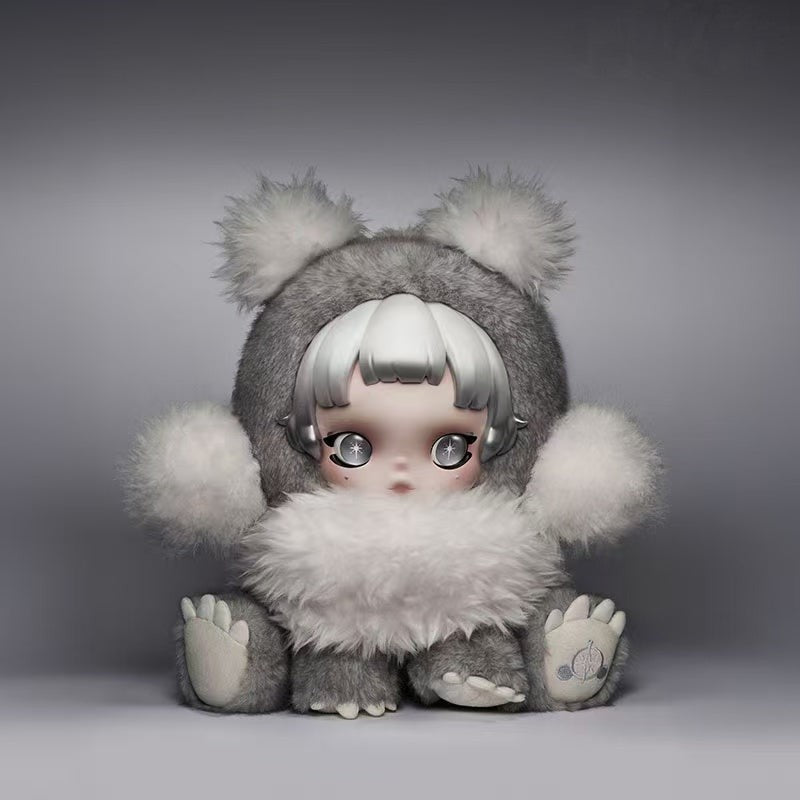 POP MART θ SKULLPANDA Punk Panda Plush Doll – POP TOY