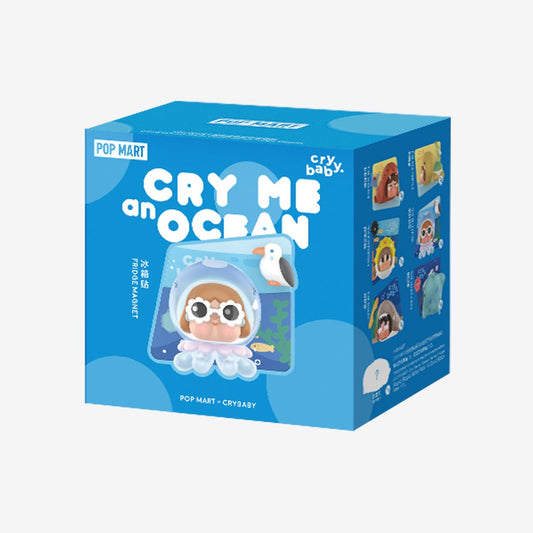 POP MART CRYBABY Cry Me an Ocean Series Fridge Magnet Blind Box