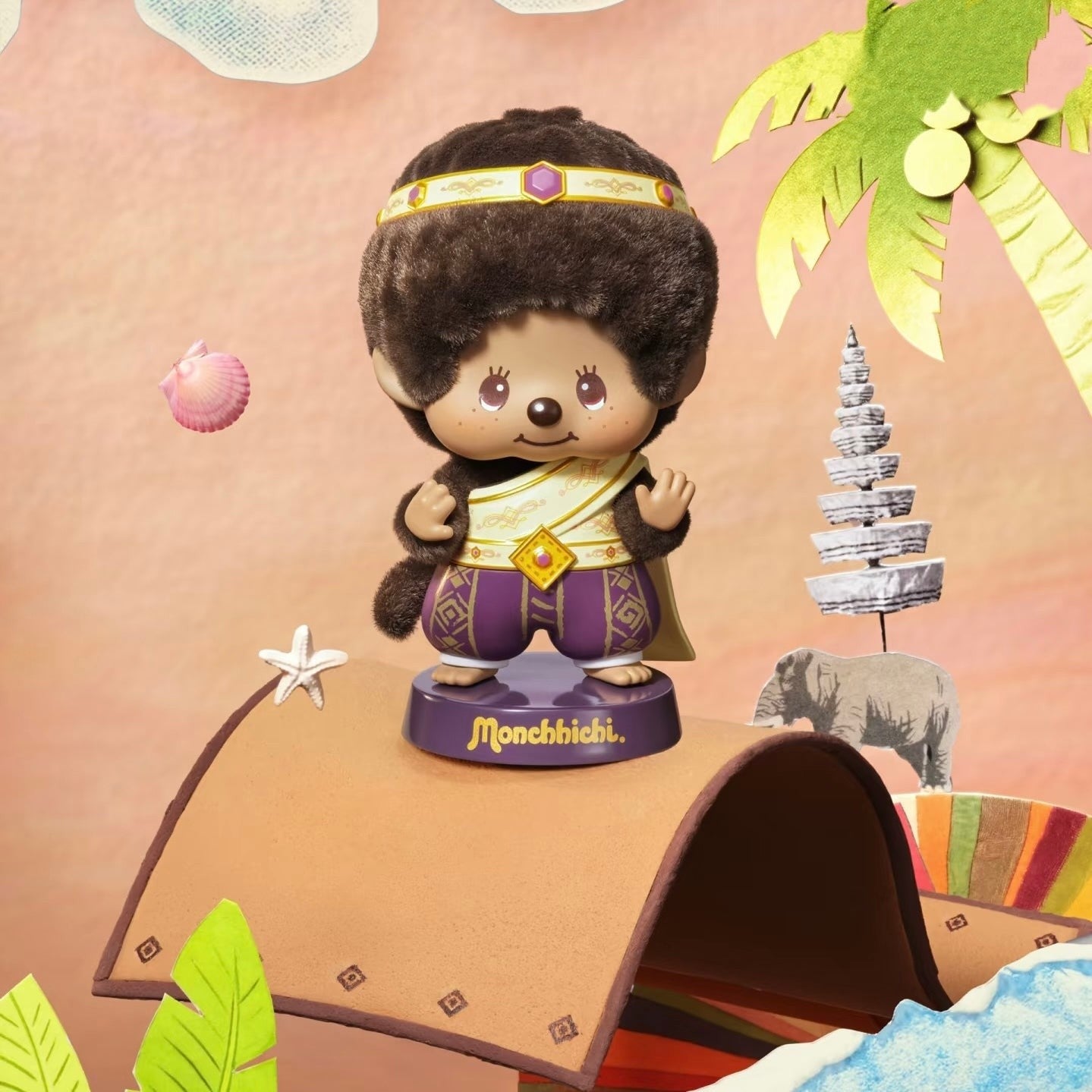 Monchhichi Global Tour Series Figure Blind Box