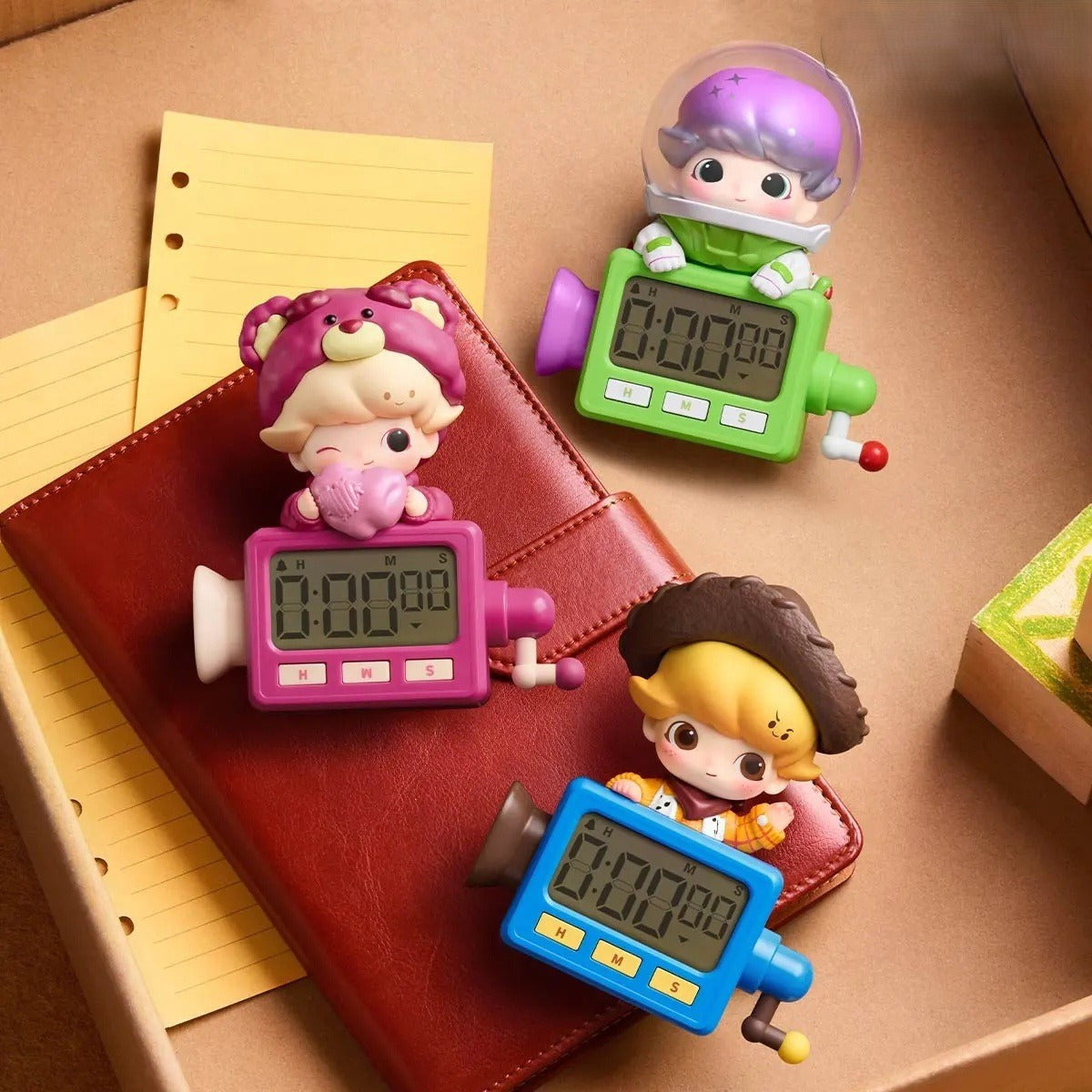 POP MART DIMOO WORLD × PIXAR Series Timer Fridge Magnet Blind Box (PRE-ORDER)