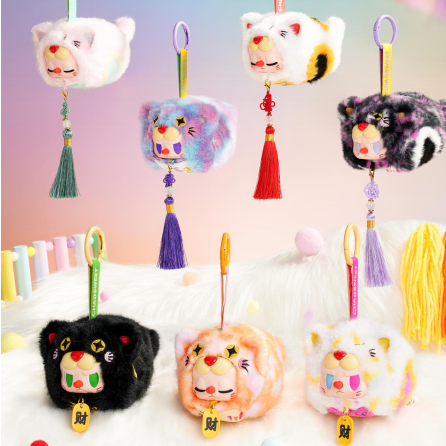 Rebel Bear Good Luck Sachet Pendant