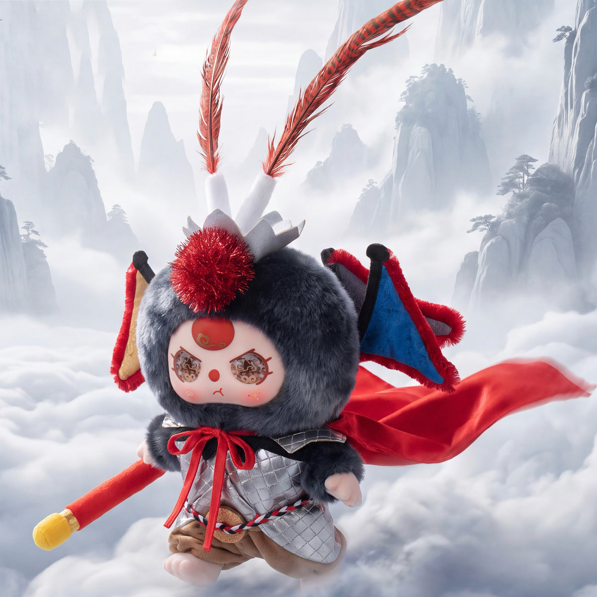 Baby Three The Monkey King Series Plush Doll