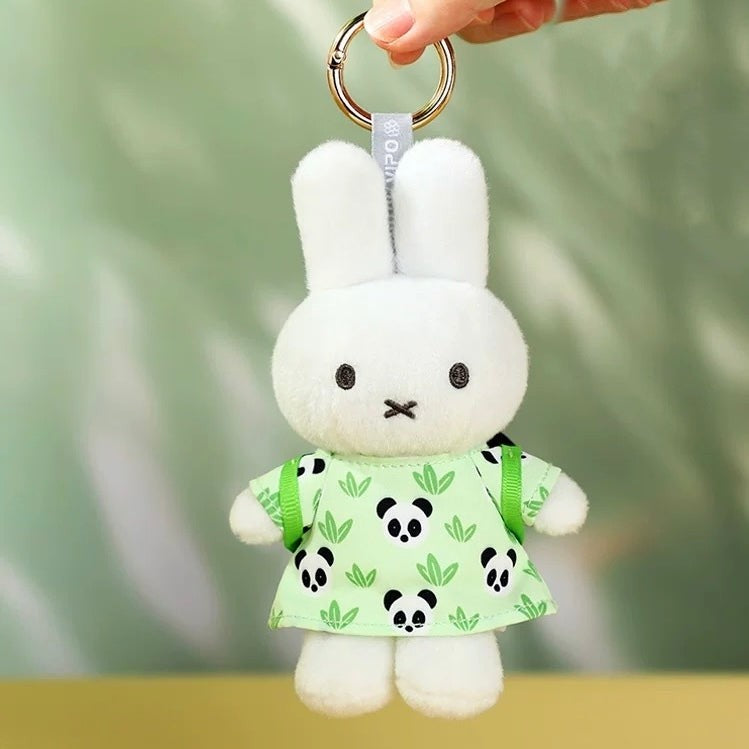VIPO Miffy Panda Series/Hug Series Plush Pendant Miffy Outing Series