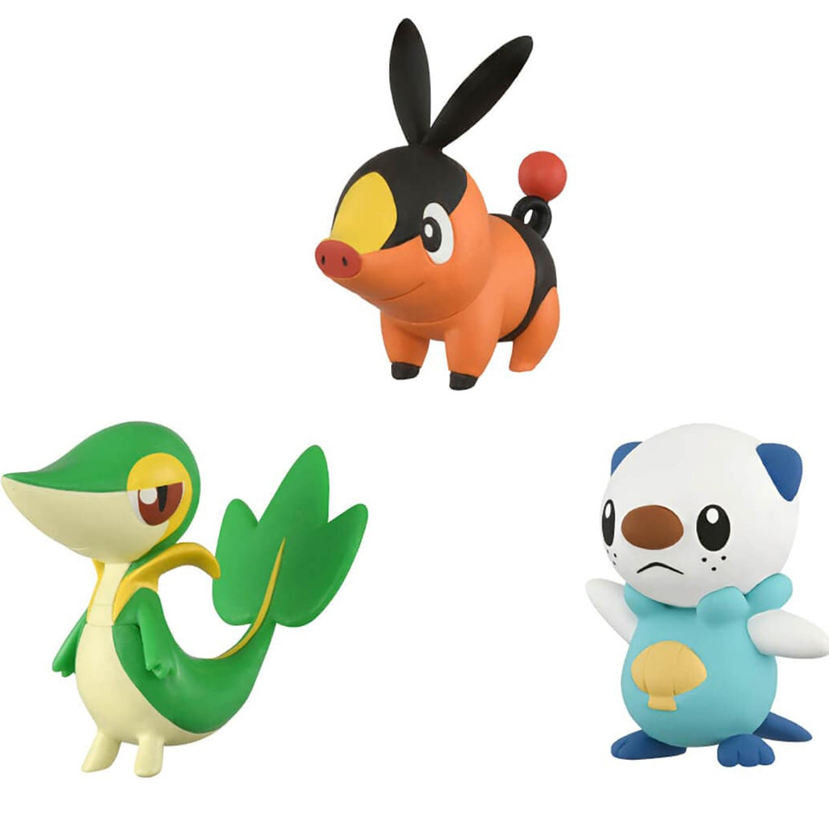 TAKARA TOMY Moncolle Pokémon 30th Anniversary 3-Piece Set Pikachu Figure Desktop Ornament Collectible Toy