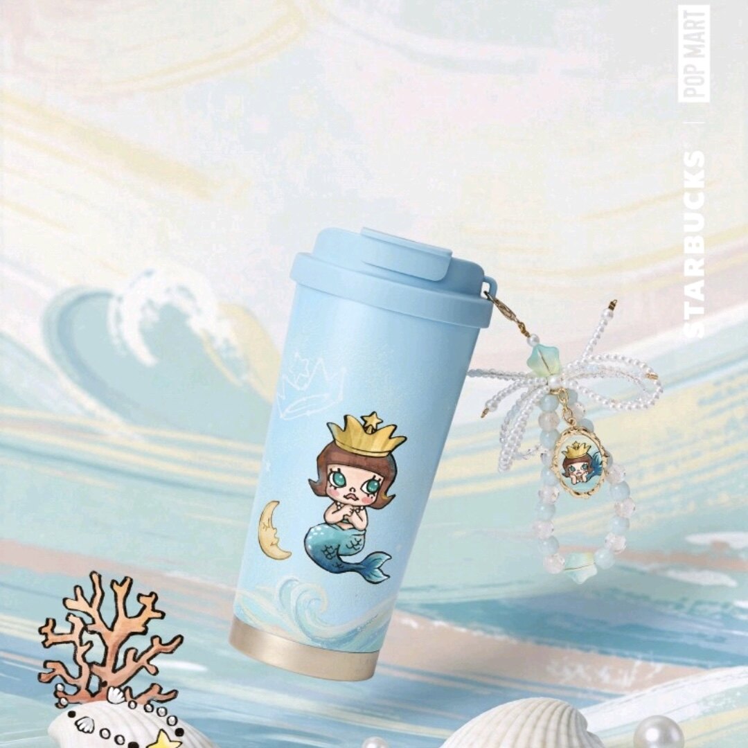 MOLLY x STARBUCKS Water Bottle Cup Travel Mug