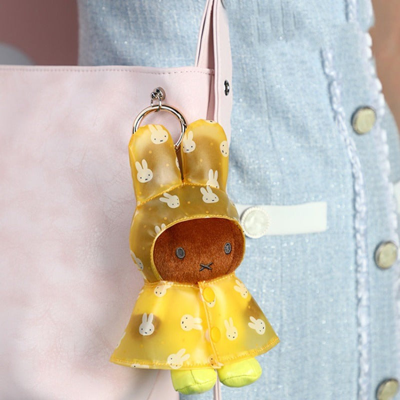 Miffy Raincoat Series Plush Pendant Blind Box