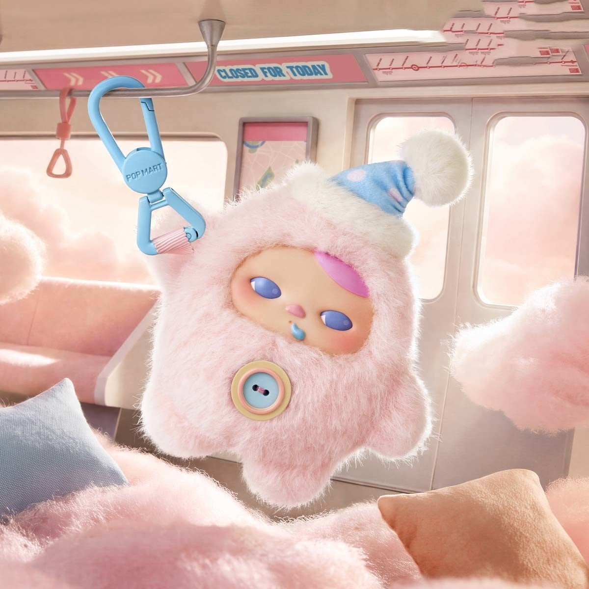 POP MART PUCKY Closed for Today Series Vinyl Plush Pendant Blind Box (PRE-ORDER)
