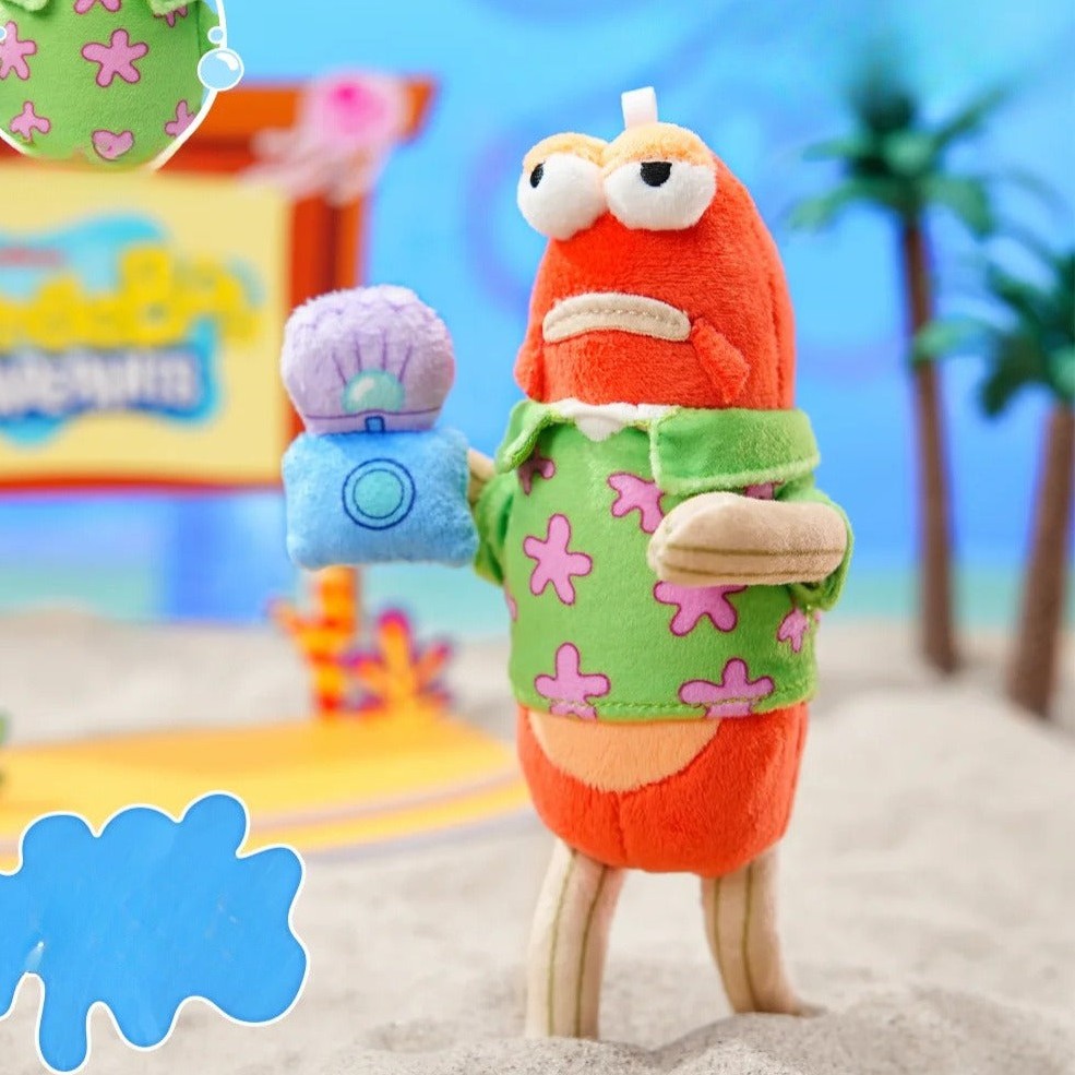 SpongeBob Bikini Bottom Beach Stall Series Action Plush Pendant Blind Box (PRE-ORDER)