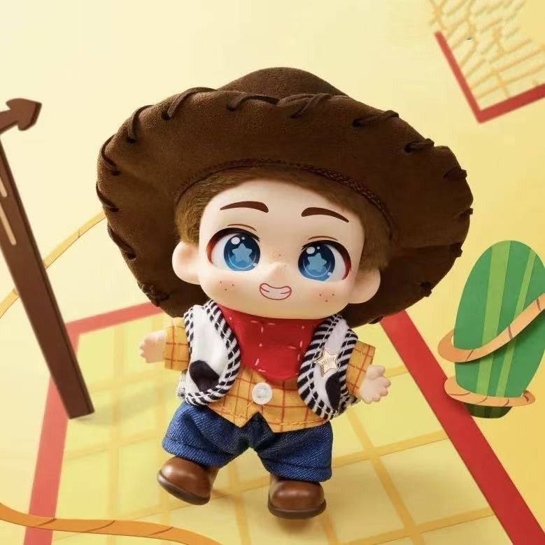 DSN Pixar Toy Story Andy’s Childhood Bond Series Vinyl Plush Keychain Blind Box