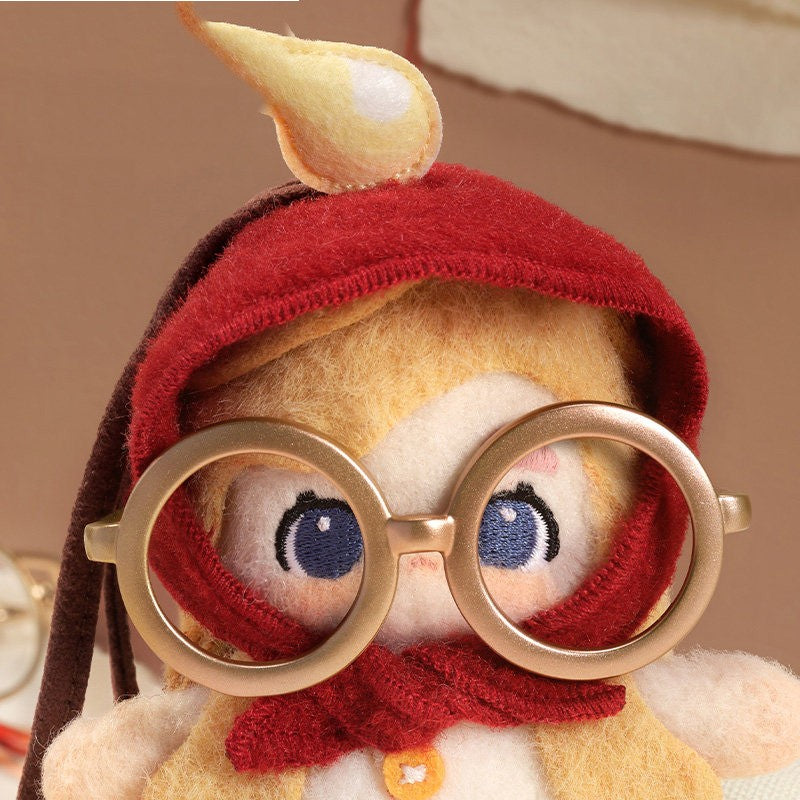 POP MART CHAKA Stitch by Stitch Series Granny's Glasses Plush Peandant (PRE-ORDER)
