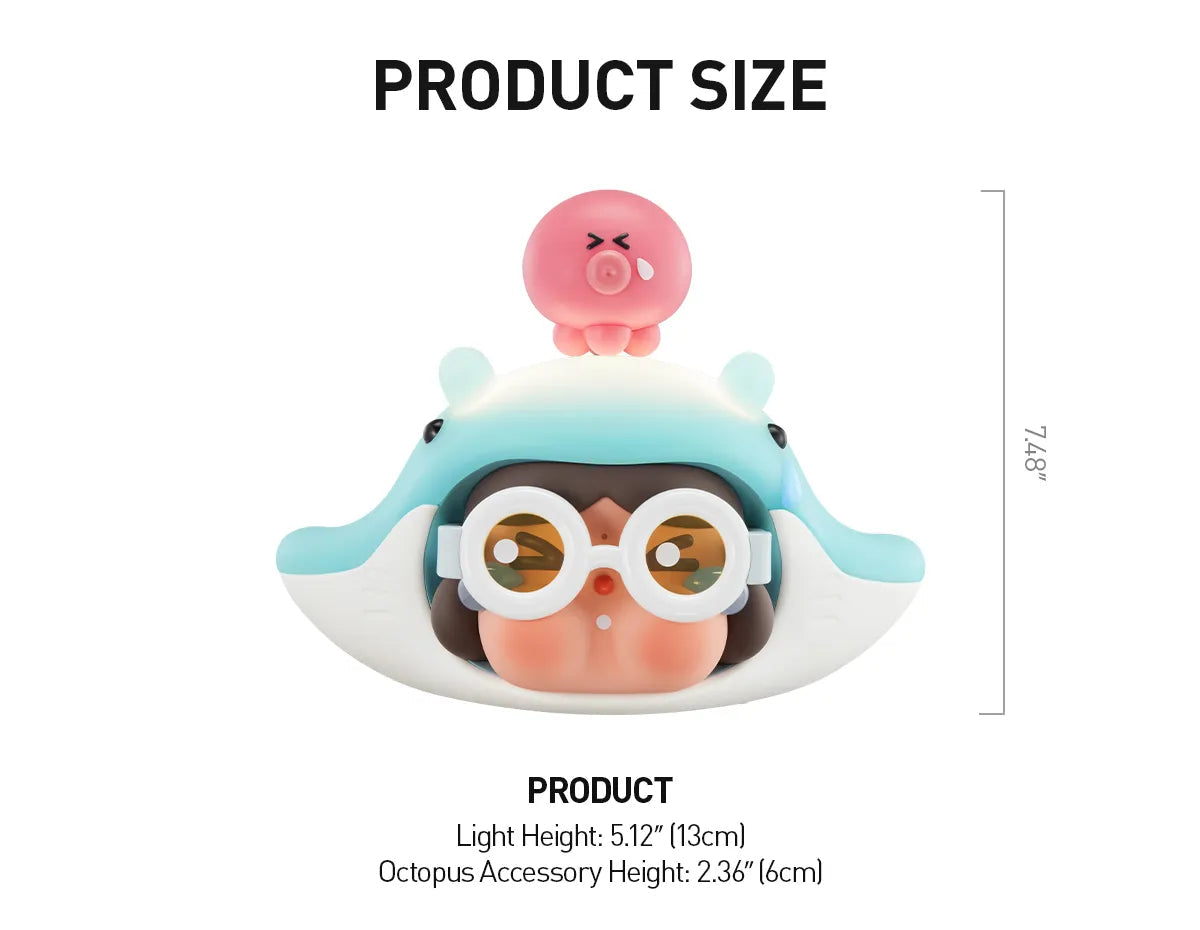 POP MART CRYBABY Cry Me an Ocean Series Lamp